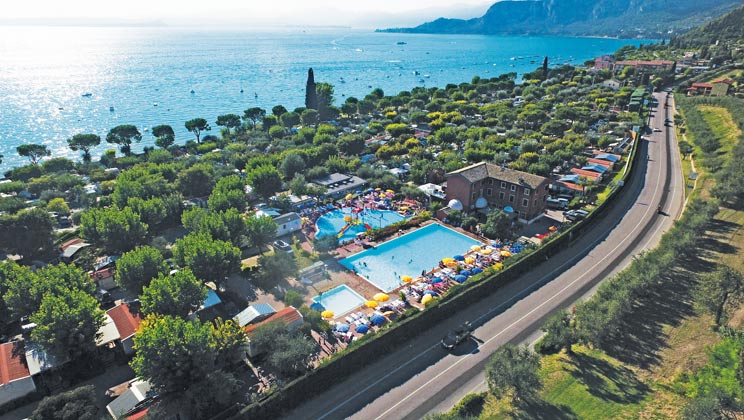 Stunning Serenella Campsite Lake Garda