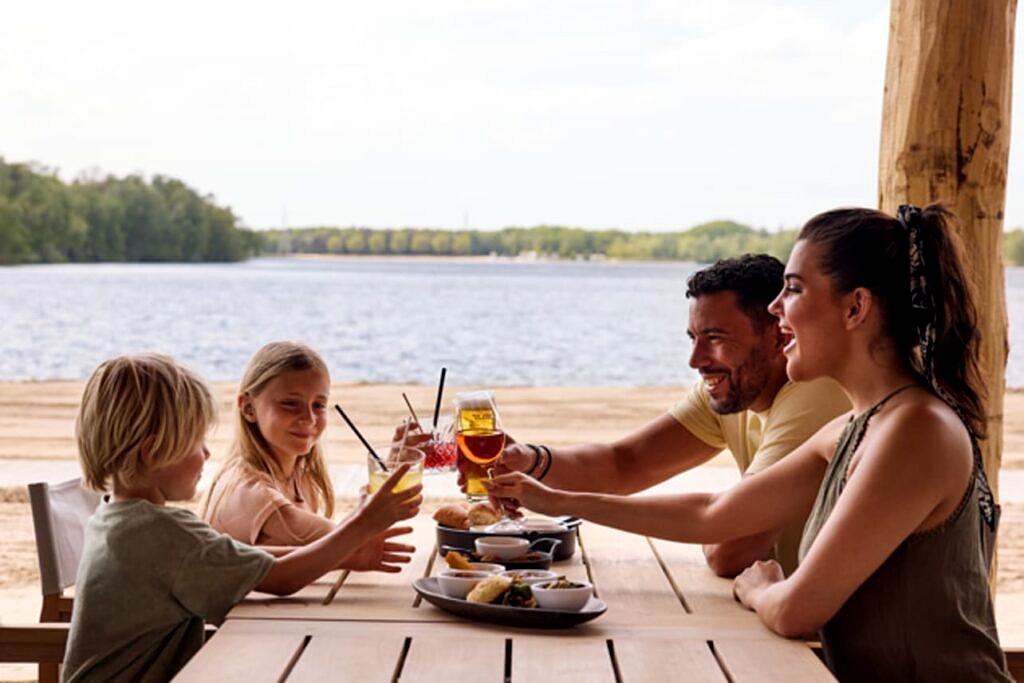 Lake Resort Beekse Bergen in North Brabant, Netherlands