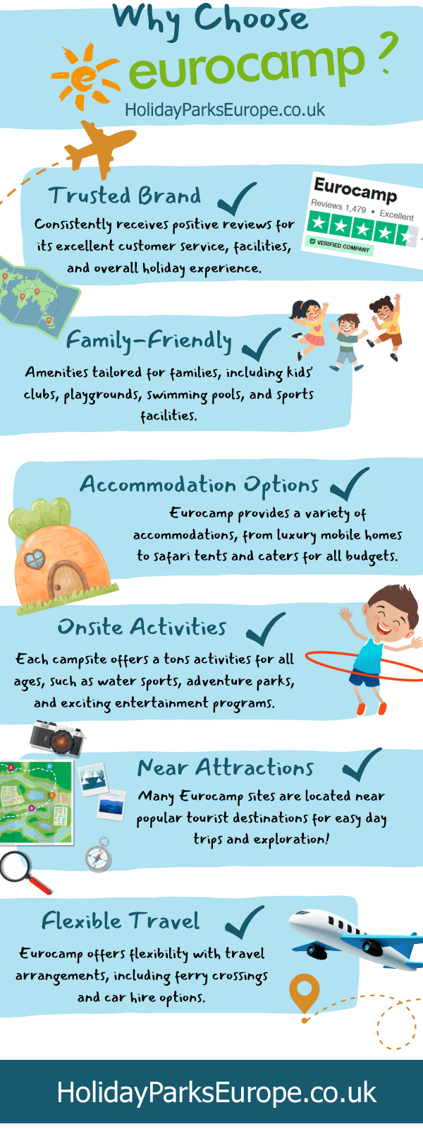 Why Choose Eurocamp