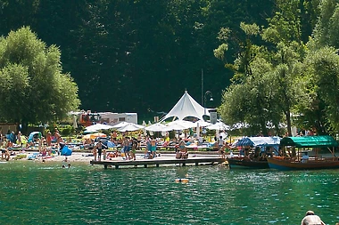Camping Bled, Slovenia,